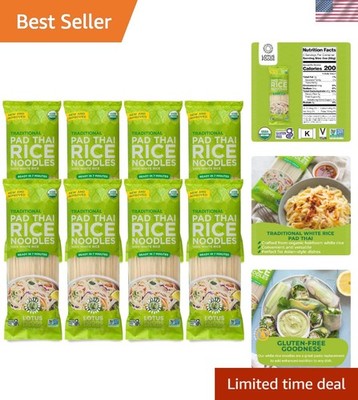 Traditional Pad Thai Rice Noodles - Pad Thai Noodles, Asian Noodles, Gluten F...