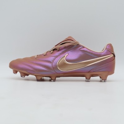 IO9607-960 Nike Tiempo Ligera Pro LE Cleats Metallic Red Bronze