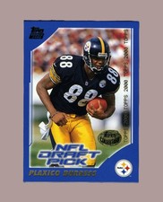Plaxico Burress Rookie Card (RC): 2000 Topps #386. rookie card picture