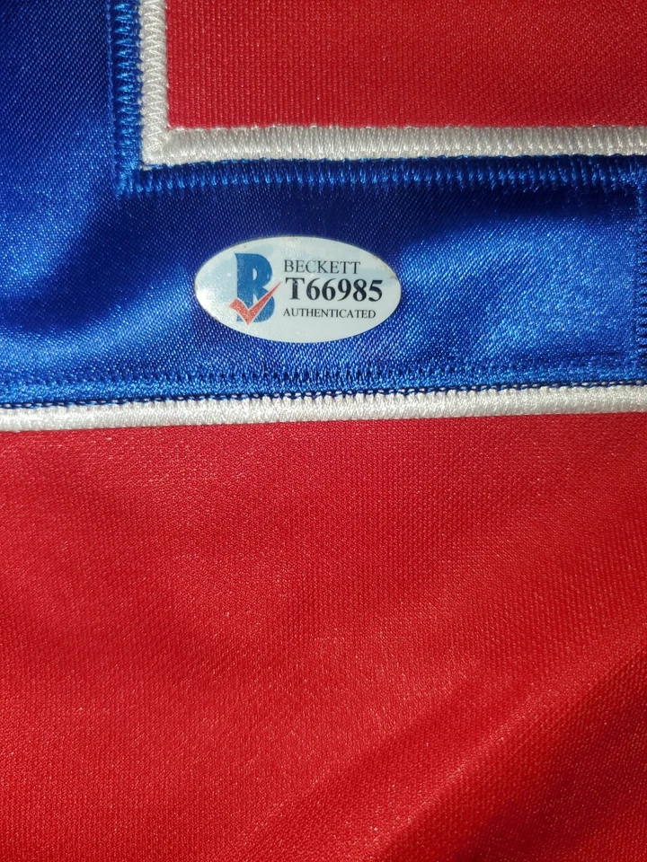 Camiseta Adidas Clipper firmada por Blake Griffin de Los Ángeles AUTO BAS pegatina talla 54 Foto 3 de 4