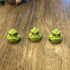 LEGO Green Minifigure Headgear Pieces Lot of 3 Plastic Parts — photo 1