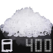 DGSL Tile Leveling System, 400-Piece Spacers Clips 1/16 Inch 1/16*400 