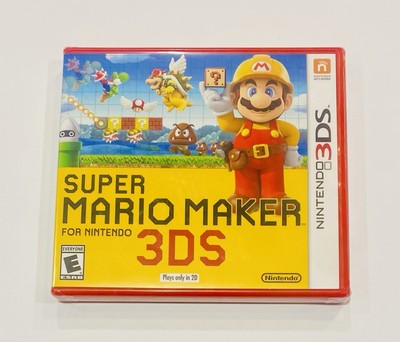 Super Mario Maker Nintendo 3DS BRAND NEW SEALED 1st First Print Ships Fast