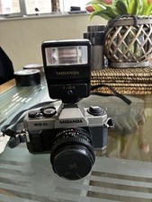 Miranda MS-1N SLR Camera and F-2A Flashgun