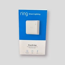 Ring 5B01S8 Smart Lighting Bridge White Alexa USB Power NEW OPEN BOX