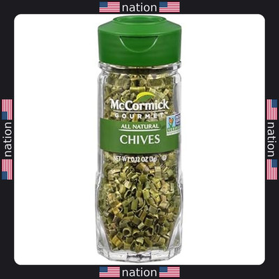 McCormick Gourmet All Natural Chives Seasoning, 0.12 Oz - Fresh Flavor!