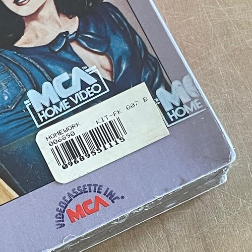 HOMEWORK (1982) Sealed Betamax MCA Rainbow Joan Collins Sexploitation Comedy - Picture 7 of 10