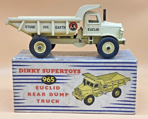 Dinky Supertoys 965 Euclid Rear Dump Truck Boxed Meccano Tipper Vintage