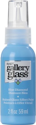 FolkArt Gallery Glasfarbe 2 Unzen - Blue Diamond - FAGG2OZ - 19776