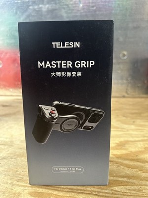 TELESIN Magnetic Master Grip Kit for iPhone 17 Pro Max, Phone Camera Grip 
