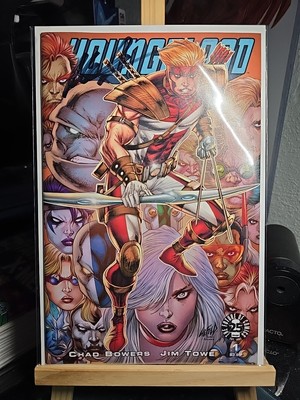 YOUNGBLOOD 1 SIGNED ROB LIEFELD 25 ANNIVERSARY ART JIM TOWE STORY CHAD BOWERS .
