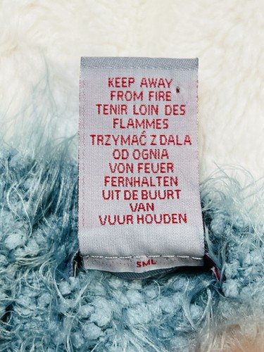 Boutique weicher flauschiger aquamariner Pullover Pulli Häschengesicht Kleinkind Größe 12 Monate * gebraucht, in einwandfreiem Zustand * - Bild 3 von 10