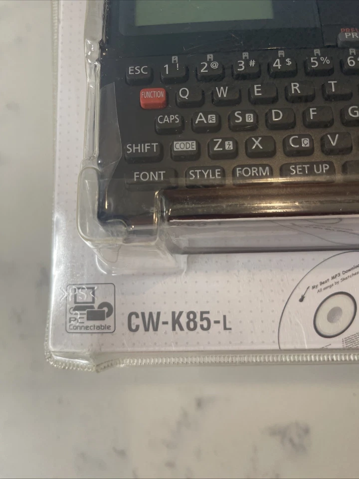 New Casio CW-K85-L  Disc Title Printer Compact Disc CD DVD Printer - Image 2 of 4