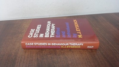 			Case Studies in Behaviour Therapy, H. J. Eysenck, Routledge and K		