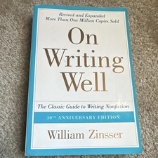 William Zinsser On Writing Well 30th Anniversary Edition Paperback Nonfiction