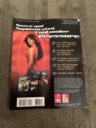 The World is Not Enough: Prima's Official Strategy Guide 2000 N64 N Playstation - Picture 2 of 4