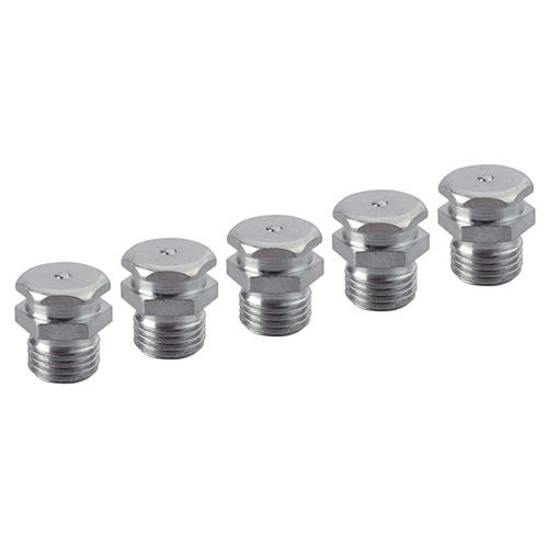 Faithfull Schmiernippel Button 1/4In Bsp (Pack 5) FAIGGN14BSPB-image