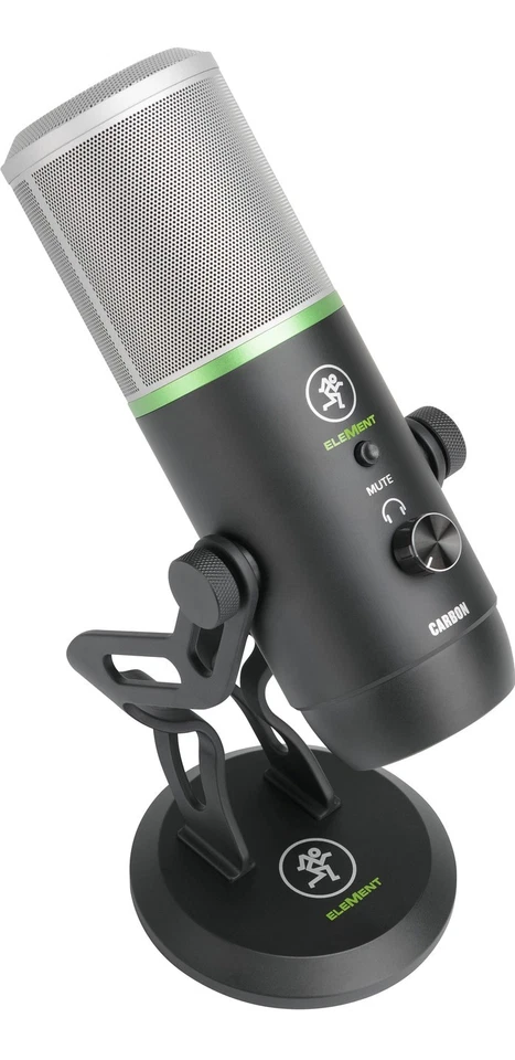 Mackie CARBON USB Studio Recording Zoom Podcast Streaming Microphone+Mic Stand - Image 3 of 4