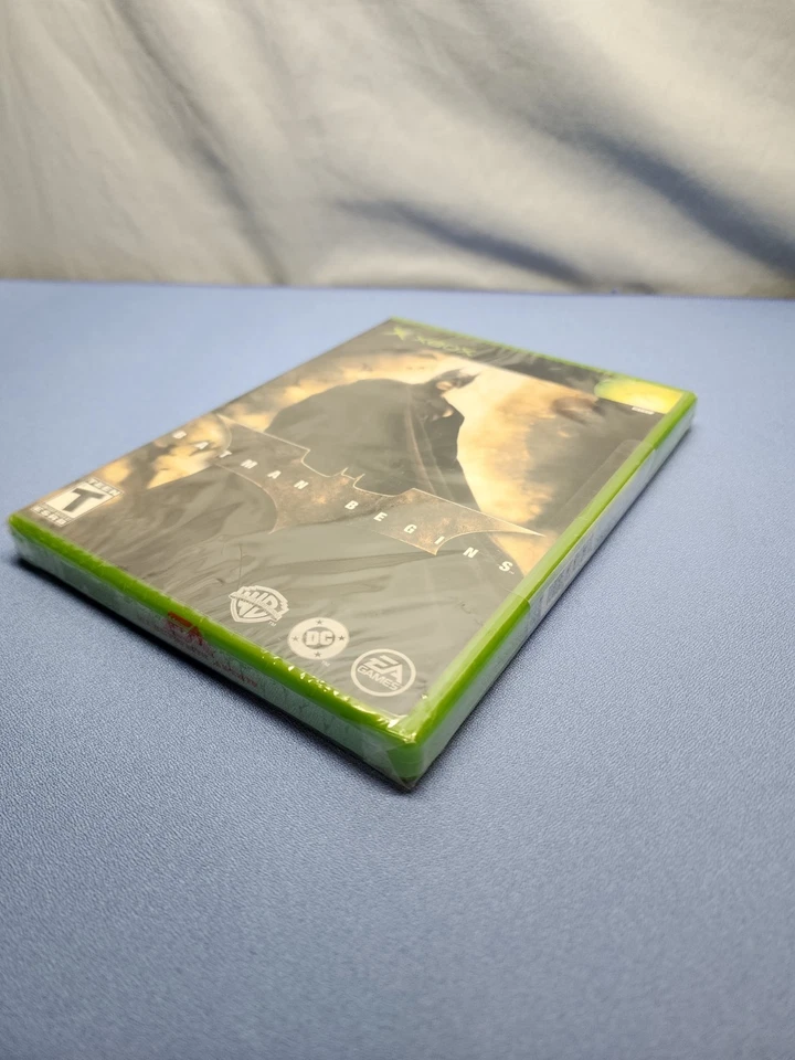 Batman Begins - Microsoft Xbox - New - Sealed -NO STICKERS PLASTIC SEAL GOOD  - Image 4 of 4