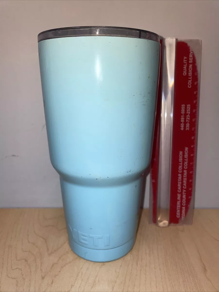 Sky blue yeti store tumbler 30 oz