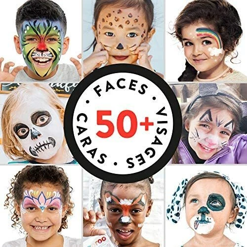 UK Snazaroo SZ1180102 Rainbow Face Paint Palette Kit Snazaroo Your One Stop F U - Image 4 of 4