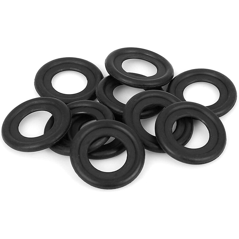 10Pcs Black Rubber Oil Plug Gaskets Washer Replacement for 126168504216 6032350883792 eBay