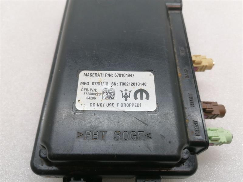 MASERATI GHIBLI M157 Electronic module 670104947 Steuergerät 