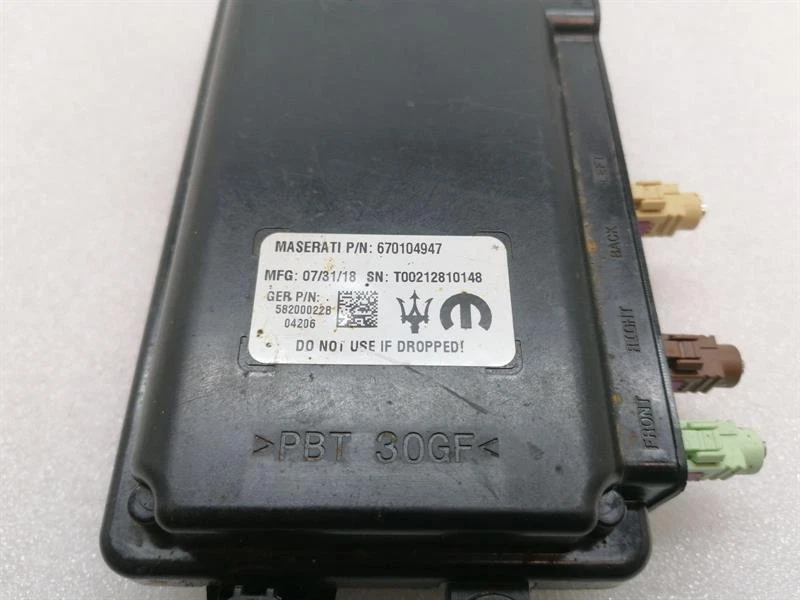 MASERATI GHIBLI M157 Electronic module 670104947 Steuergerät 