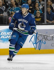 Vancouver Canucks Brendan Gaunce Signed Autographed 8x10 NHL Photo COA B