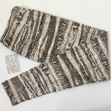 TC LuLaRoe Leggings  IVORY  BROWN PATTERN  SIZES 12-18; Tall  Curvy