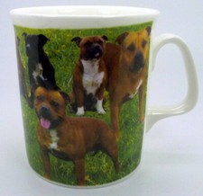 Image of Dog Collage Fine Bone China10 fl oz(1/2 pint)Mugs ~ choose your breed