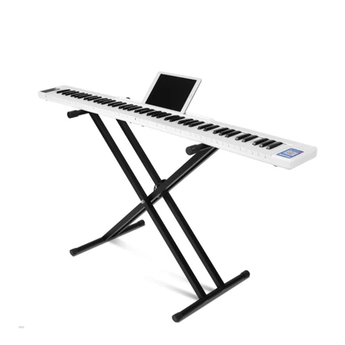 88-Tasten klappbar Keyboard Digitalpiano elektrisch Klavier mit Umhängetasche DE - Bild 10 von 12