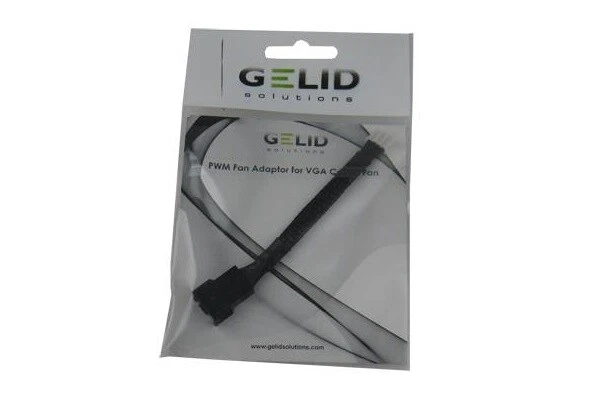 Gelid Solutions 4-Pin PWM Adaptor Cable for VGA GPU Graphics Card Cooler Fans - Image 2 of 4