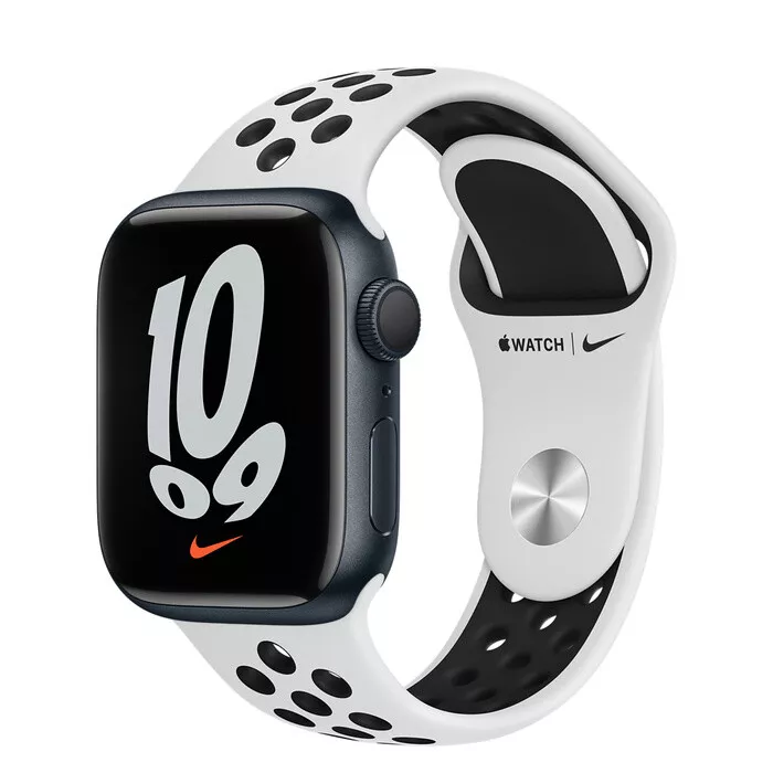 Apple Watch Nike Series 7 GPS 41mm/45mm Starlight Midnight Aluminum Case  ByFedEx