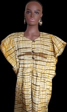 Dye African maxi dress