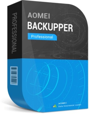 AOMEI Backupper Professional 8 - Lizenz für 1 PC - Backup - PC Download Version
