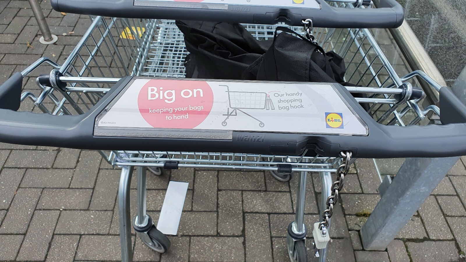 Reusable Supermarket Trolley Release Key In Stainless Steel - Foto 10