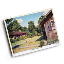 A6 PRINT - Vintage Surrey - Sayers Croft Camp, Ewhurst (b)