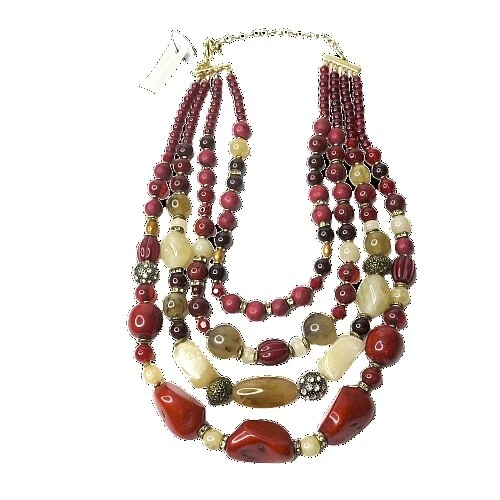 Модная бижутерия с покрытием из желтого золота Chico's Resin