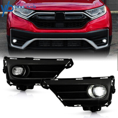 For 2020-2022 Honda CRV Bumper Fog Lights LED Lamps w/ Switch