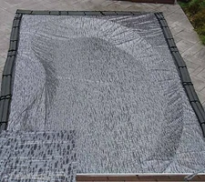HPI ENVIRO MESH Rectangle In-Ground Swimming Pool Winter Cover - (Choose Size)