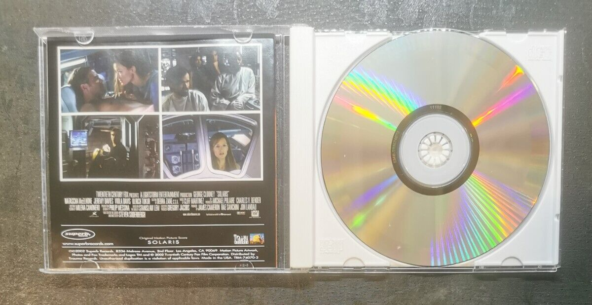 Solaris by Cliff Martinez (CD, 2002, Superb Records