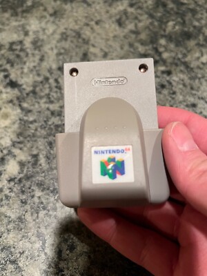 Project 64 Rumble Pak Nintendo 64 Rumble Pak - Gray (NUS-013) 45496860356| eBay
