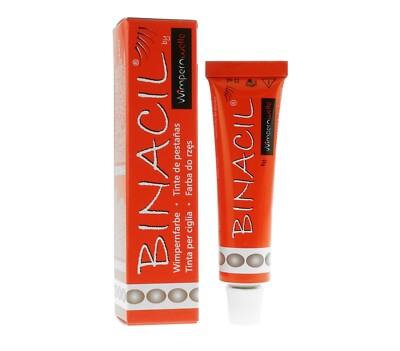 BINACIL by Wimpernwelle - Wimpern- & Augenbrauenfarbe LICHTBRAUN 15 ml 