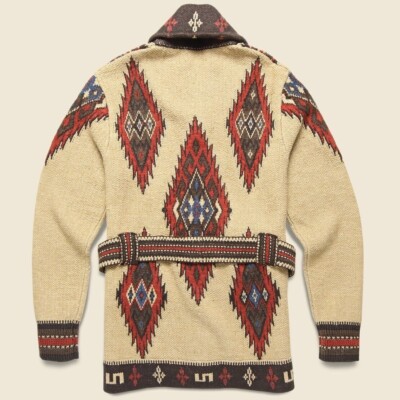 極上品 Ralph Lauren カウチンニットhand Knit オリーブ L 極上品 Ralph Lauren カウチンニットhand Knit オリーブ L