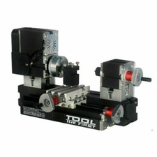 60W Metal Lathes Soft Metalworking Woodworking DIY Model Making High Performance