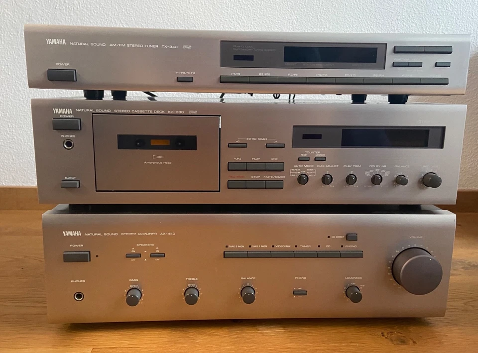 yamaha stereoanlage + Lautsprecherboxen Pilot RS1 gebraucht