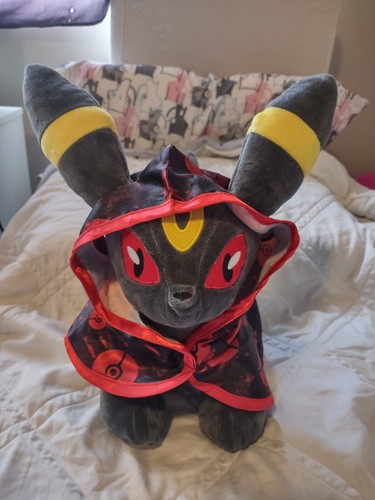 Pokemon Umbreon Build-A-Bear Plush W/Cape No Sound Stuffed Animal | eBay