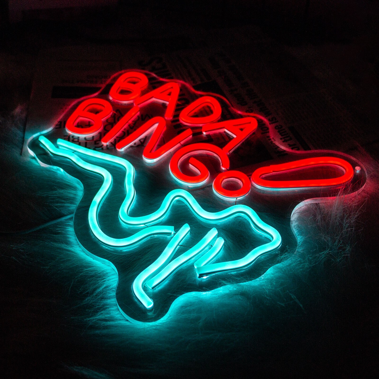 Soprano Sign The Sopranos Neon LED Sign – Bada Bing Sign (FREE SHIPPING) – GRAPHITE ...
