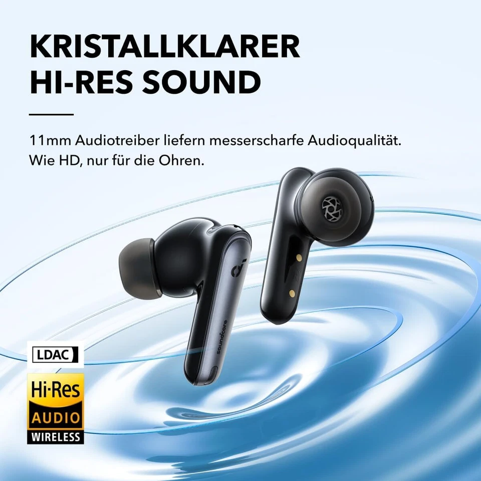 soundcore Liberty 4 NC Bluetooth-Kopfhörer ANC 98,5% für Ohren und Umgebung - Bild 4 von 4